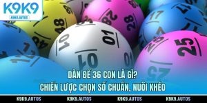 Dàn Đề 36 Con Là Gì? Chiến Lược Chọn Số Chuẩn, Nuôi Khéo