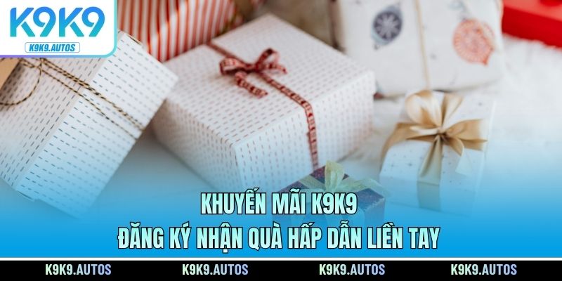 Khuyến Mãi K9K9 - Đăng Ký Nhận Quà Hấp Dẫn Liền Tay