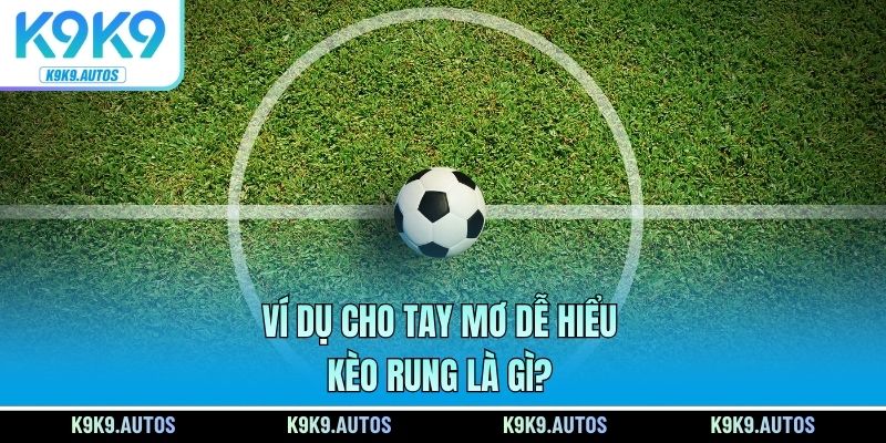 Ví dụ cho tay mơ dễ hiểu kèo rung là gì?